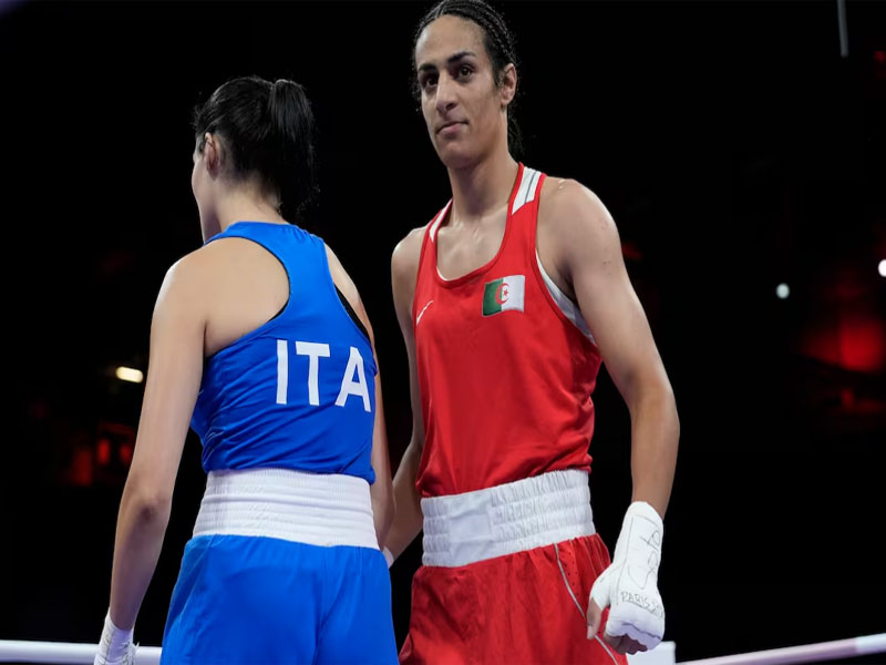 Imane Khelif en los Juegos Olímpicos de París - Foto: AP Imane Khelif en los Juegos Olímpicos de París - Foto: AP